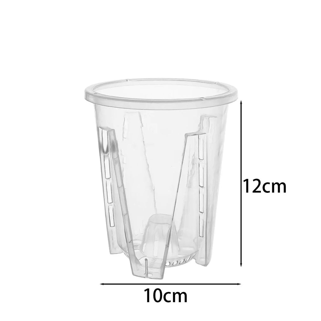 Clear Root Control Orchid Pot