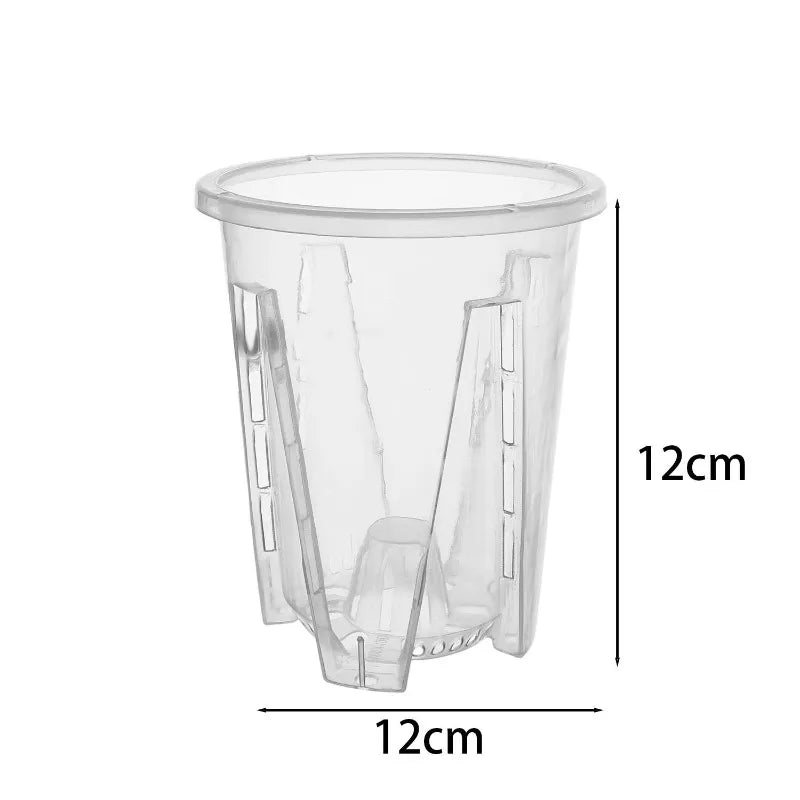 Clear Root Control Orchid Pot