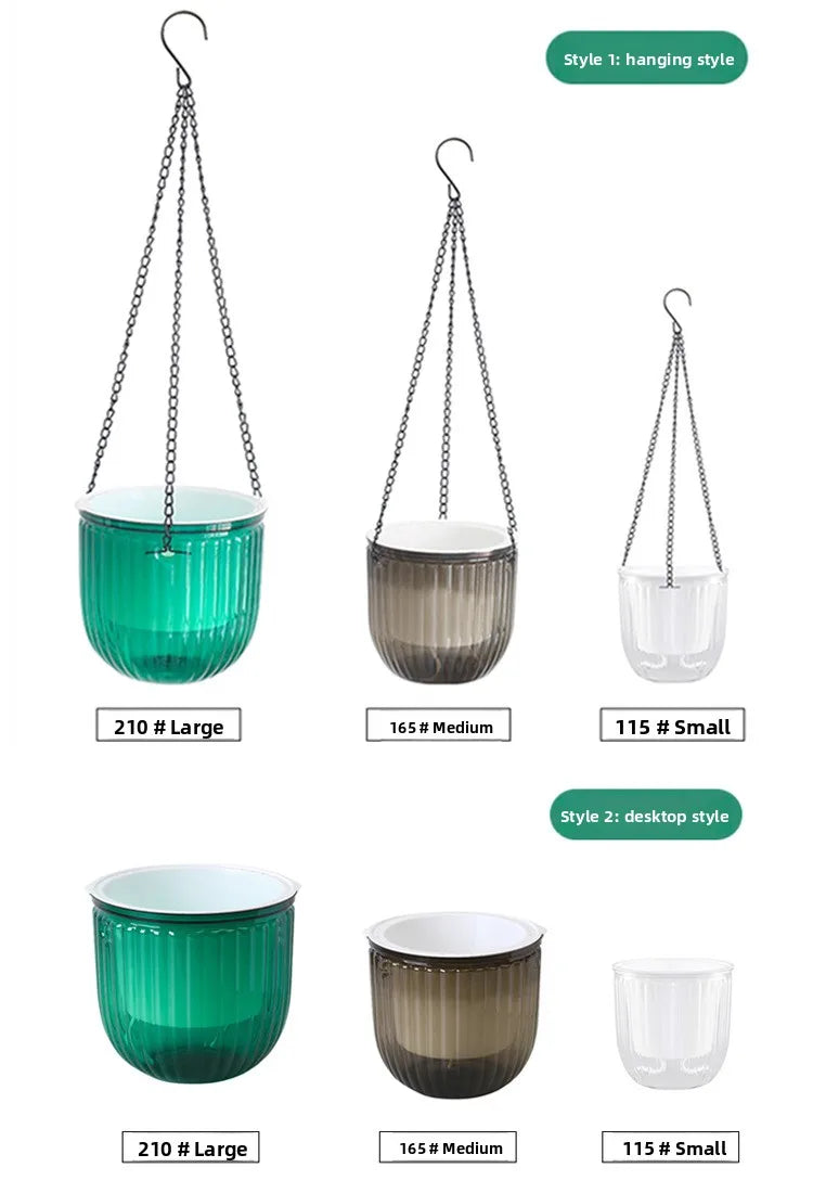 Self-Watering Hanging Planter