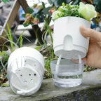 Self-Watering Plastic Flower Pots (5/10PCS)