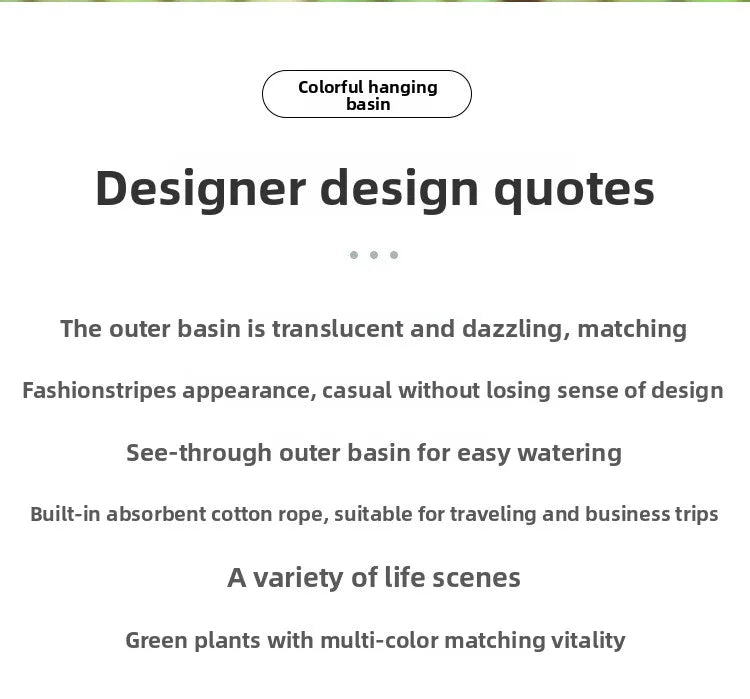 Self-Watering Hanging Planter